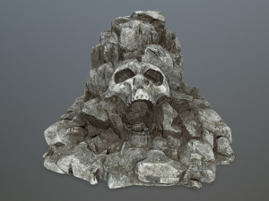 skull gate 3D Model