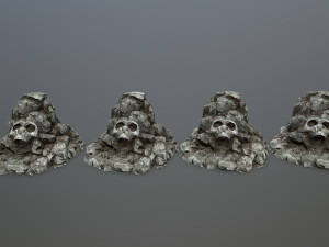 skull gate 3D Модель