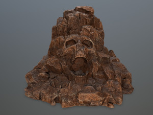 skull gate Model 3D