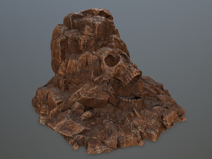 skull gate 3D 模型