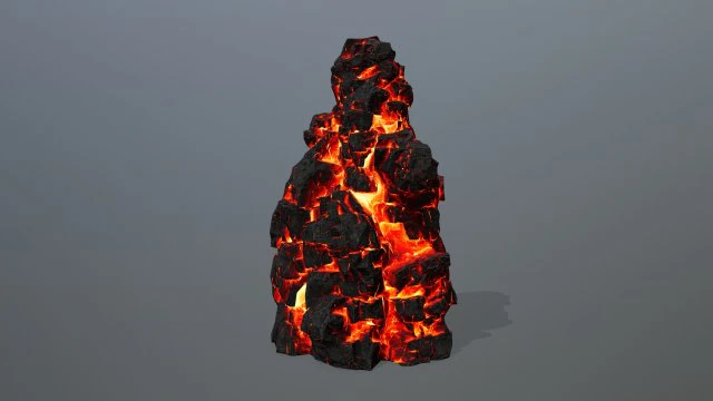 rock 3D Model .c4d .max .obj .3ds .fbx .stl .blend 