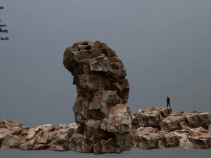 камень 3D Модель