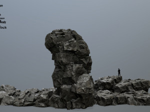 rock 3Dモデル