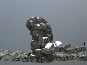 roccia Modello 3D