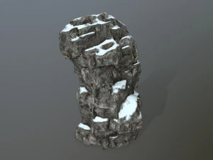 roccia Modello 3D