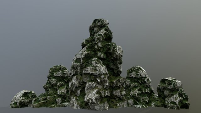 rock 3D मॉडल .c4d .max .obj .3ds .fbx .stl .blend 