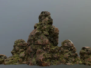 चट्टान 3D मॉडल