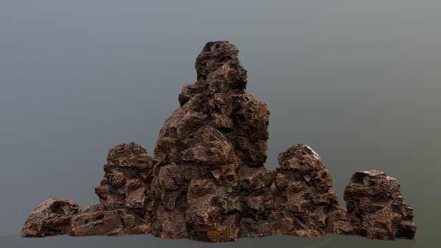 rock Modelo 3D .c4d .max .obj .3ds .fbx .stl .blend 