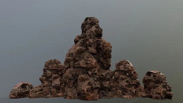 rock 3D Model .c4d .max .obj .3ds .fbx .stl .blend