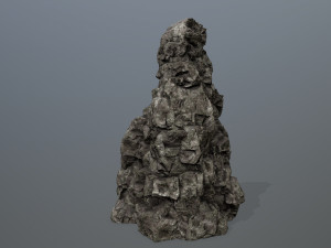 rock Modello 3D