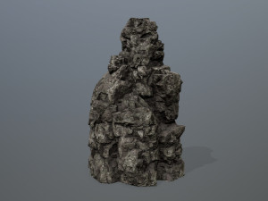 rock Modello 3D