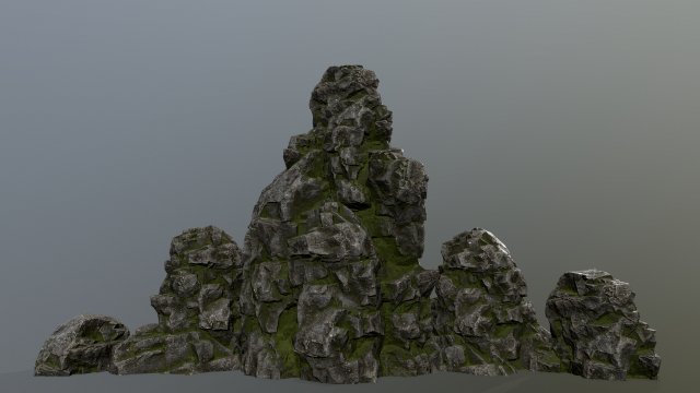 rock Modelo 3D .c4d .max .obj .3ds .fbx .stl .blend 