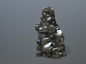 rock Modello 3D