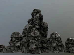 Felsen 3D Modell