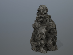 rock 3D Modell