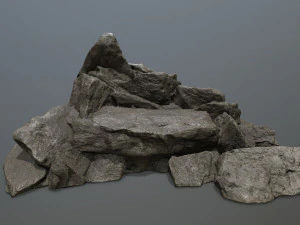 roccia Modello 3D