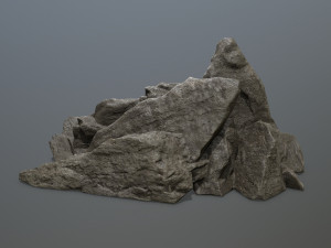rock 3D 模型