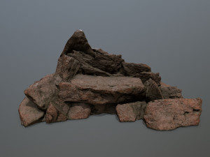 rock Modello 3D
