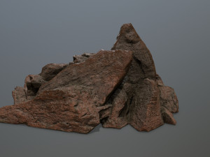 rock Modello 3D