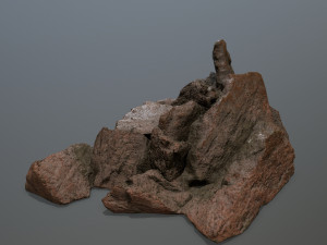 rock Modello 3D