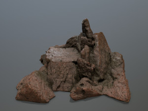 rock Modello 3D