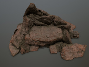 rock Modello 3D