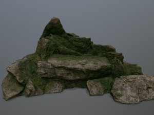 rock 3D 模型
