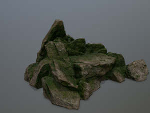 rock 3Dモデル