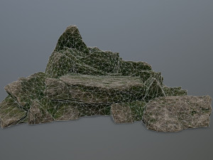 rock 3Dモデル