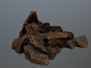 rock Modèle 3D