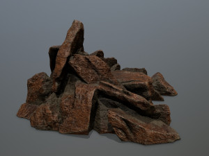 rock Modèle 3D