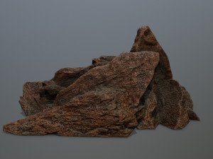 rock Modèle 3D