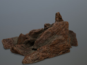 rock Modèle 3D