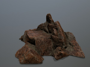 rock Modèle 3D