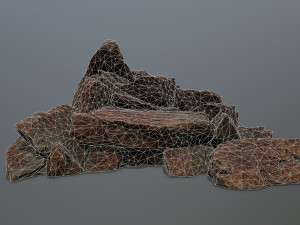 rock Modèle 3D