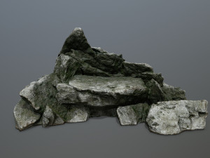 rock 3D 모델