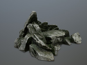 rock 3D 모델