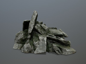 rock 3D 모델