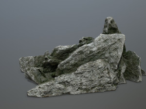 rock 3D 모델