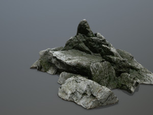 rock 3D 모델