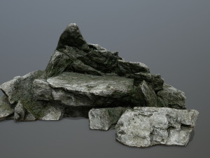 rock 3D 모델