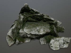 rock 3D 모델
