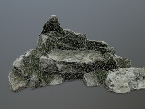 rock 3D 모델