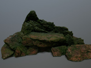 rock 3D 모델