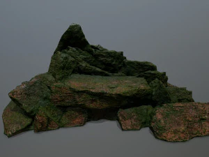 roccia Modello 3D