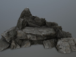 rock Modèle 3D
