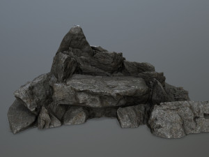 rock Modelo 3D