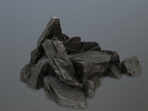 rock Modelo 3D