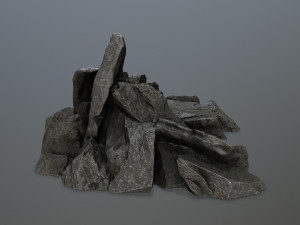 rock Modelo 3D
