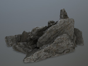 rock Modelo 3D